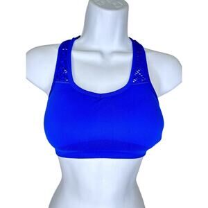 Everlast Royal Blue Workout Sports Bra Removable Pads Medium